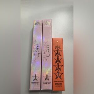 Jeffree Star Supreme Gloss Lip Gloss and Velour Liquid Lip Bundle